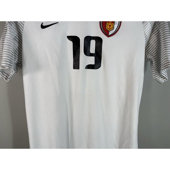 Dallas Texans Nike Premier Club Dri-Fit Soccer Patch Jersey White #19 Size M - Picture 3 of 11